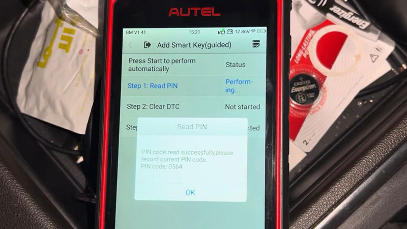 Autel KM100 Program 2019–2022 Chevy Silverado Smart Key FOB