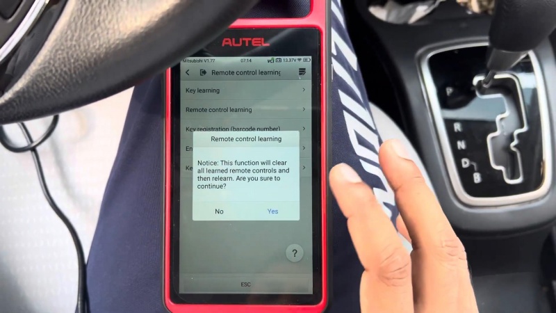 Add 2023 Mitsubishi Attrage Blade Key